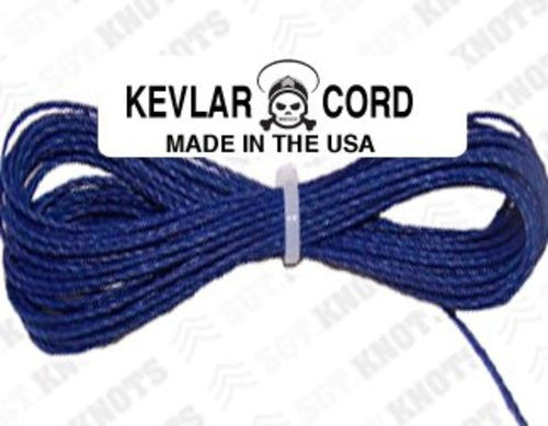 Kevlar 200lb Strength Hobby Sport Survival Paracord 50ft Blue