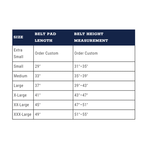 Badger Toolbelt Sizing — TF Tools Ltd