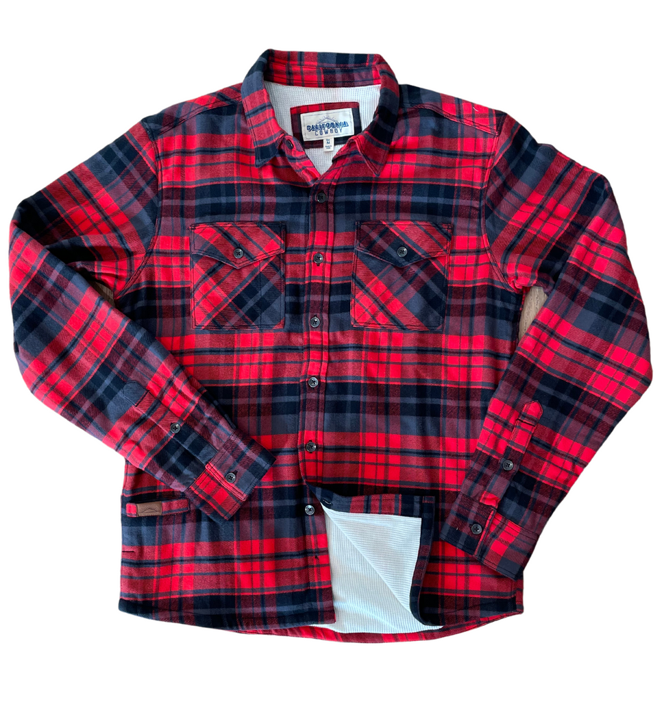 Men's High Sierra Shirt - Red Axe Tartan