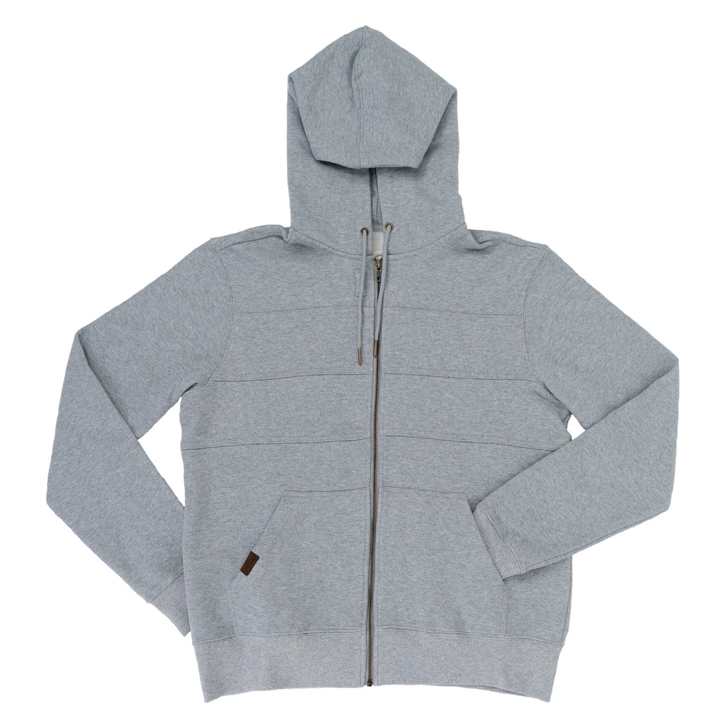 Men's PCH Full Zip Hoodie - Heather Grey