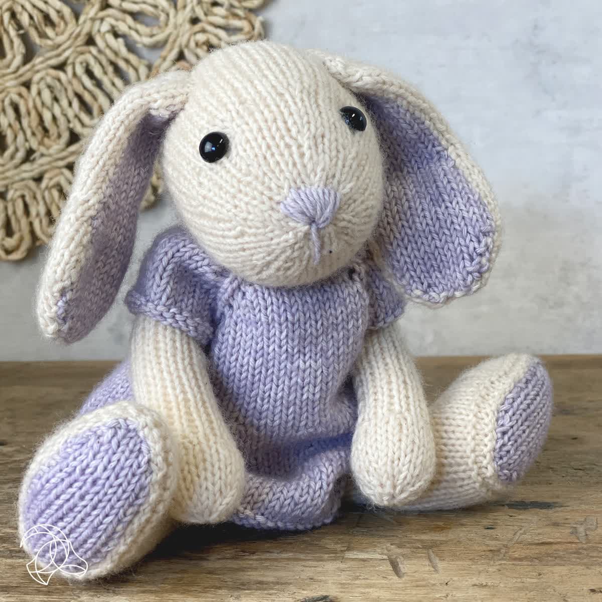 Chloe Rabbit Knitting Kit Ewenique Knits