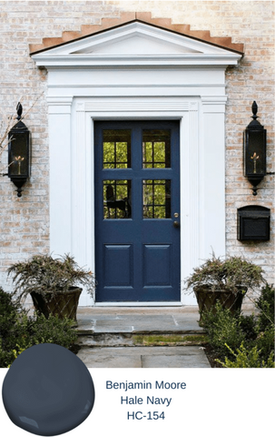 How to Paint Your Front Door with Benjamin Moore Grand Entrance