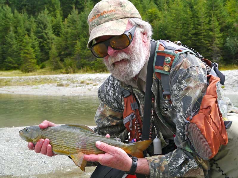 Austrian grayling taken on a size 24 cdc midge