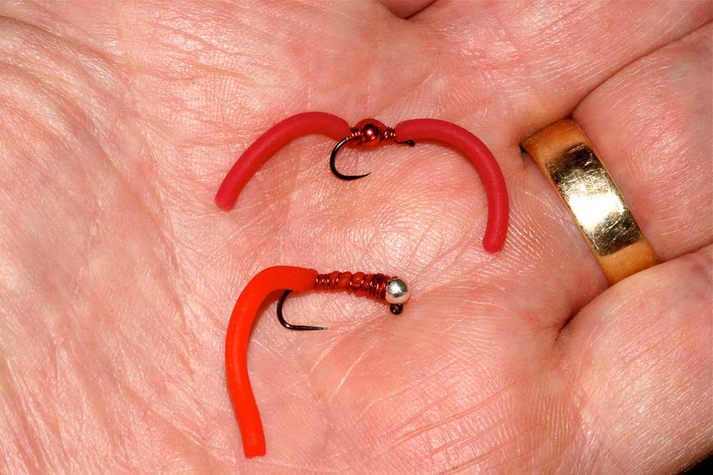 Squirmy Worms (red & pink)