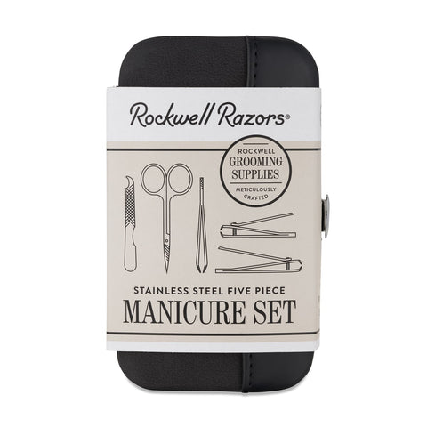 Ensemble de manucure en acier inoxydable Rockwell Razors (5 pièces)