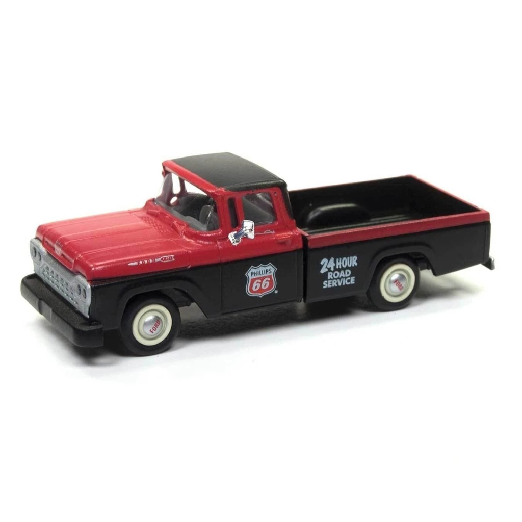 Ho Scale 1960 Ford F 100 Pickup Truck Phillips 66 Service