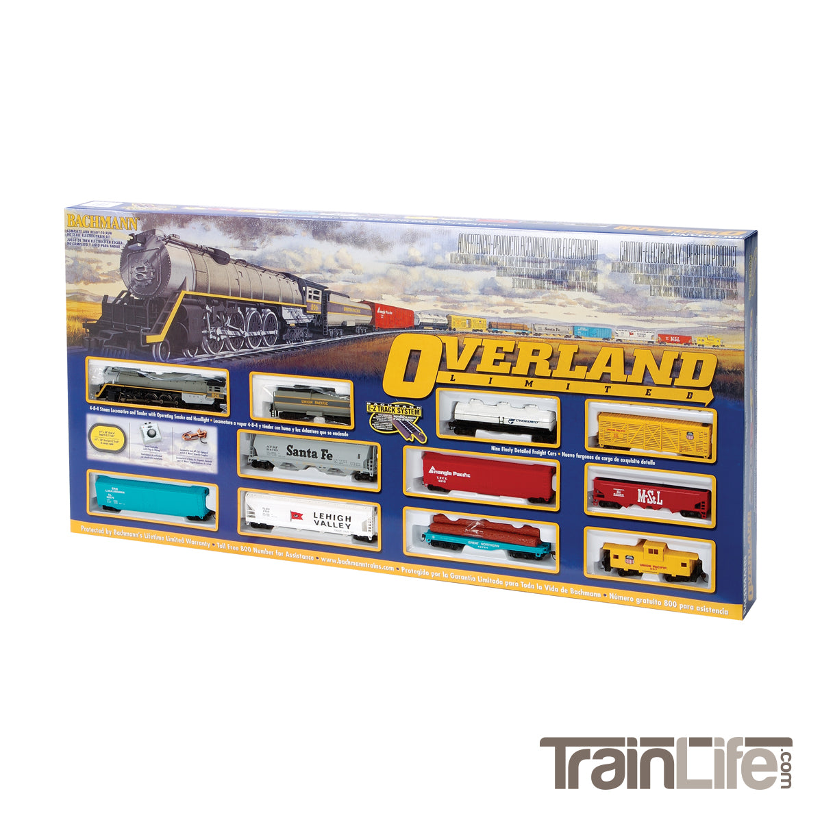 HO Scale: Overland Limited - Train Set - TrainLife.com