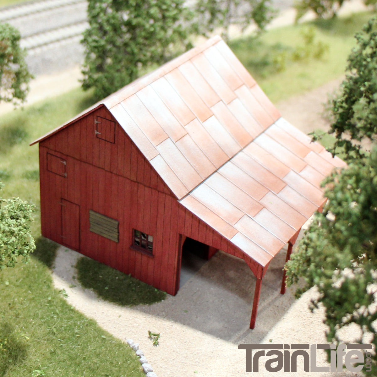 Ho Scale Implement Barn Corral Kit Trainlife Com