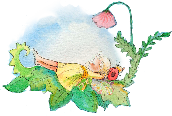 A Sunshine Fairy Illustration