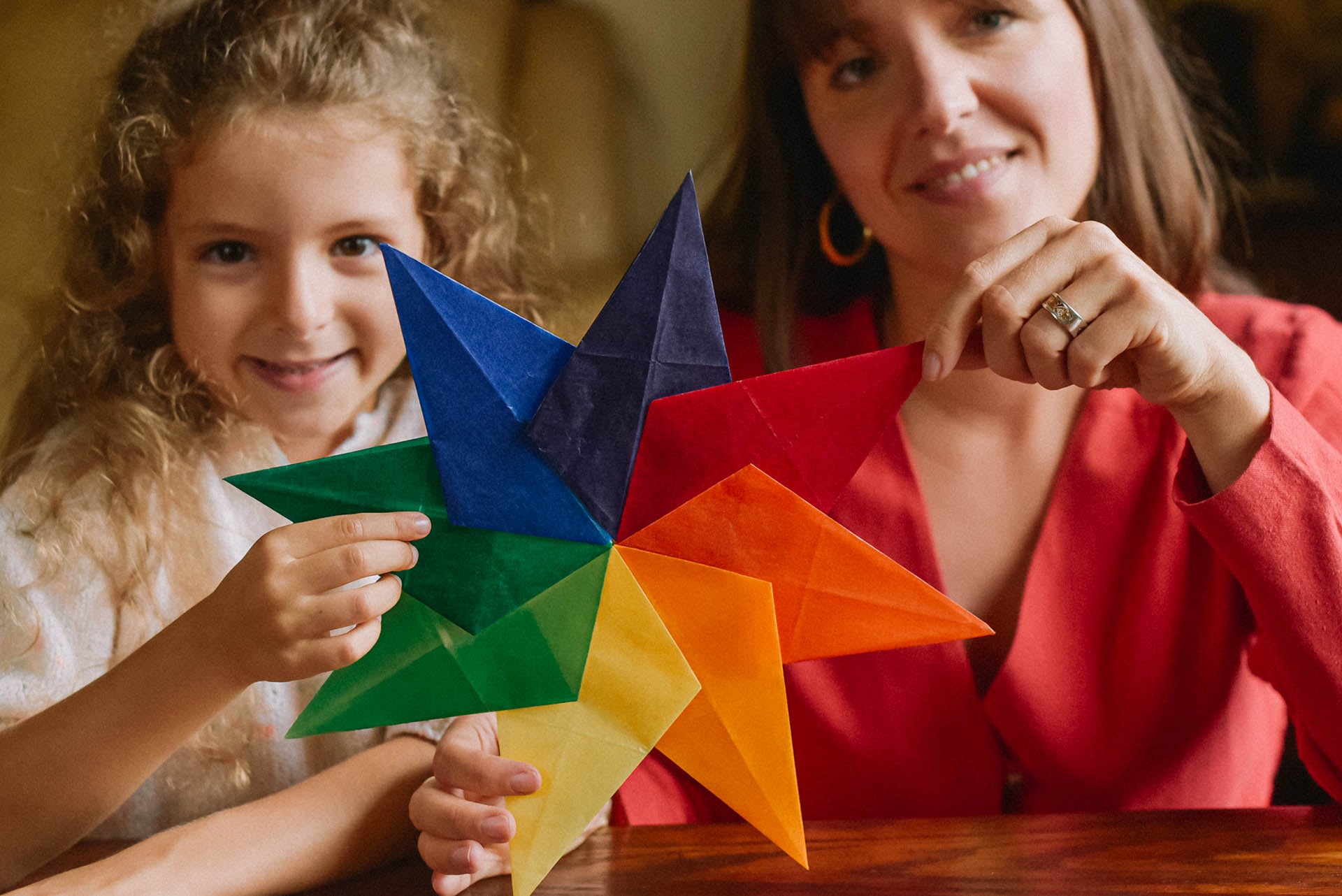 Window Stars Kite Paper - Basic Colors