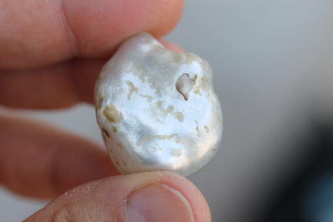 Huge Natural Baroque Pearl from the Gulf of California