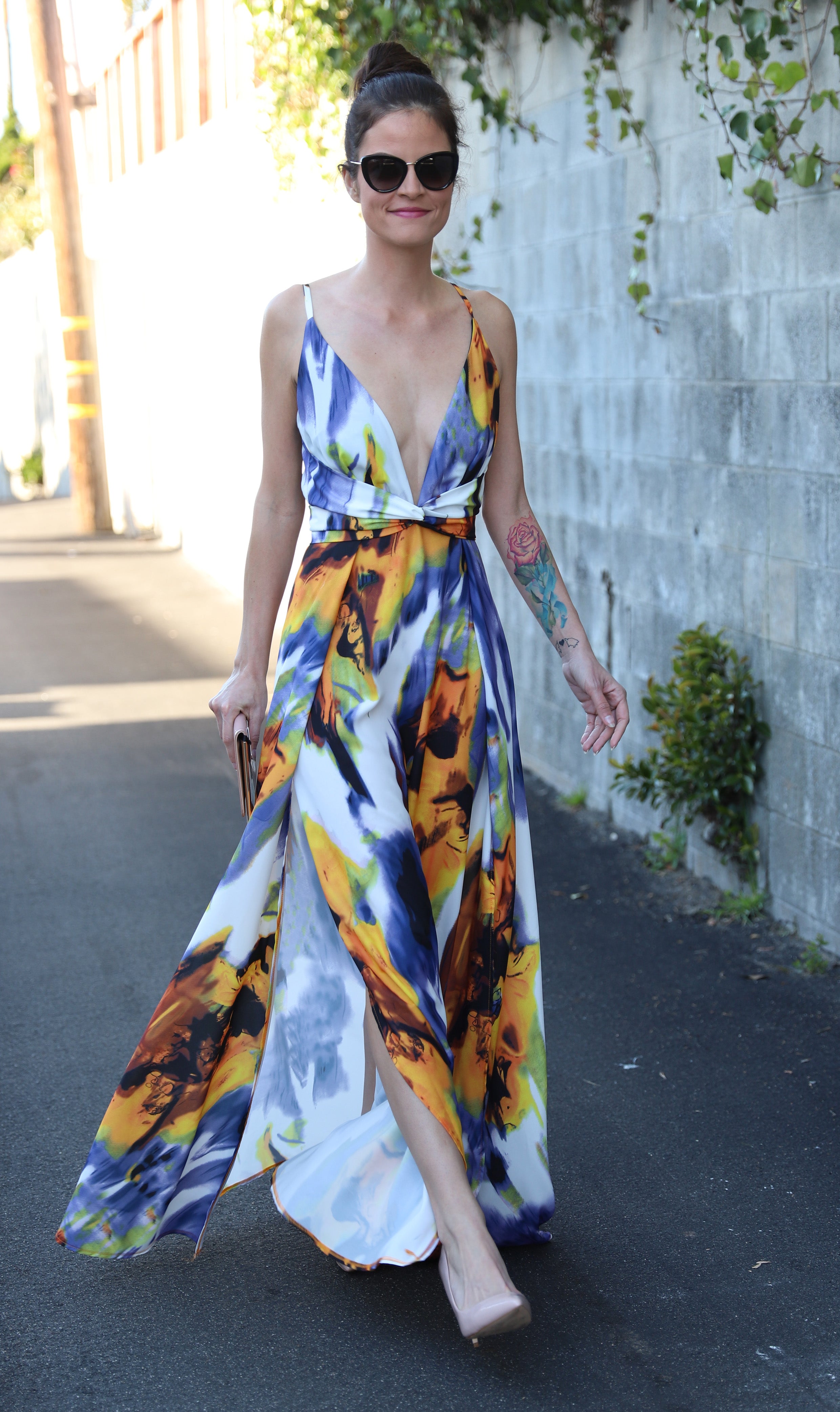 HEAVENLY HARBOR OF LOVE MAXI DRESS