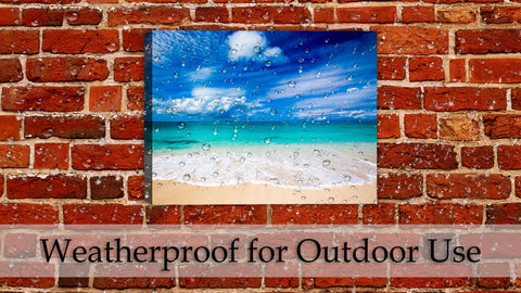 Outdoor Canvas Print on Wall