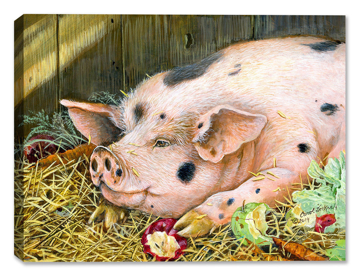 Salad Bar - Pig – Canvas Art Plus