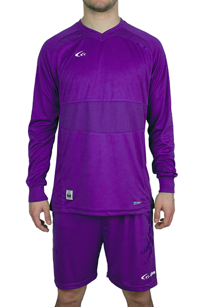 purple goalkeeper kit