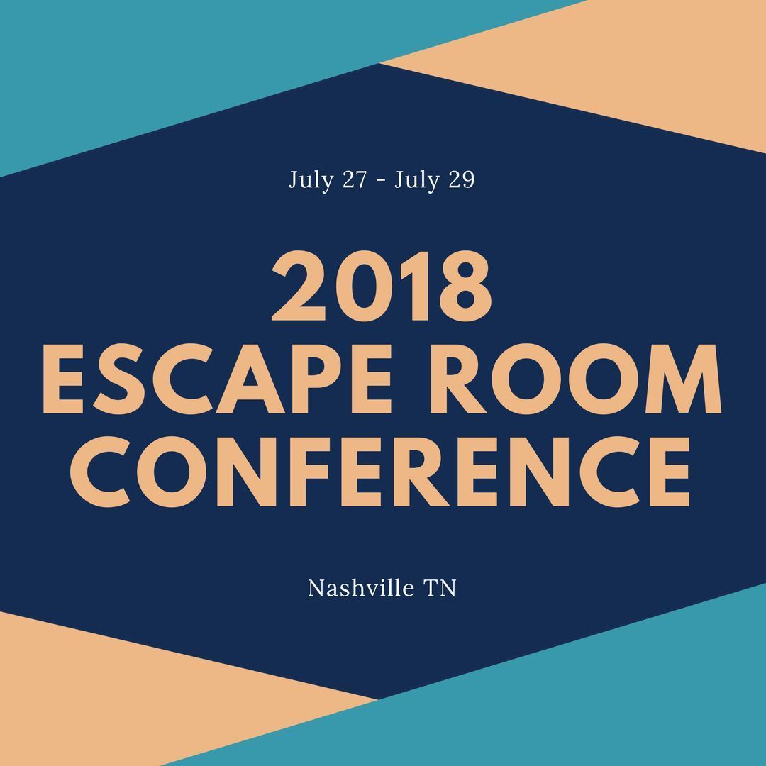 2018 Nashville Escape Room Conference