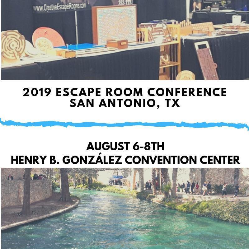 2019 San Antonio Fluchtraumkonferenz Creative Escape Rooms