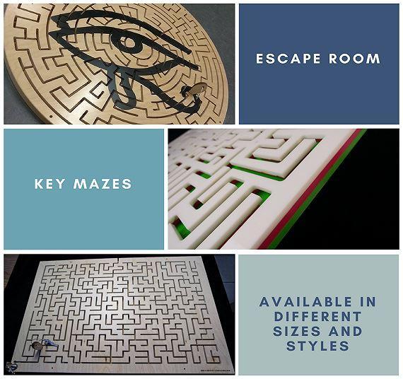 Buy the Perfect Key Maze for Your Escape Room Today!