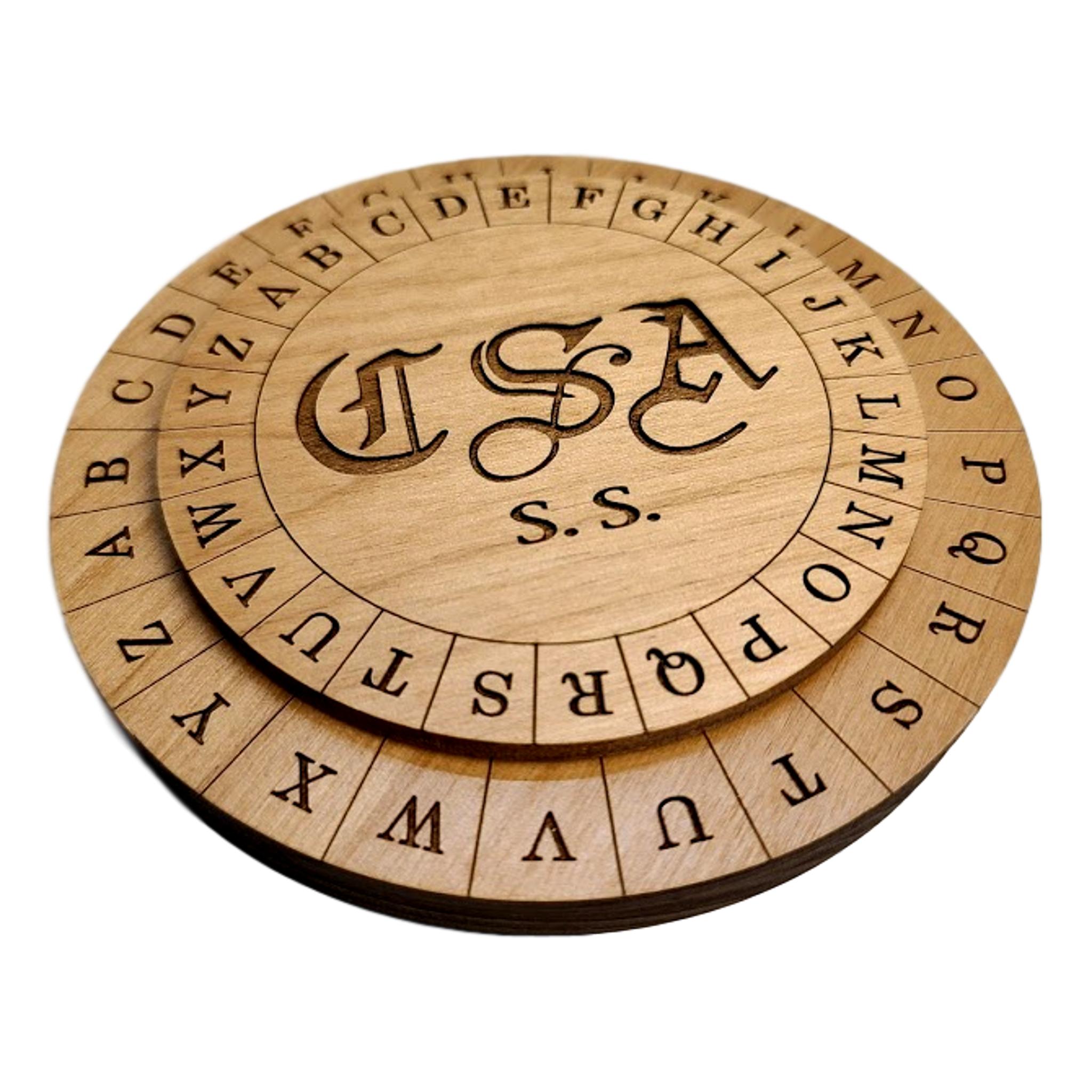 How to use the Confederate Cipher Disc for Escape Rooms