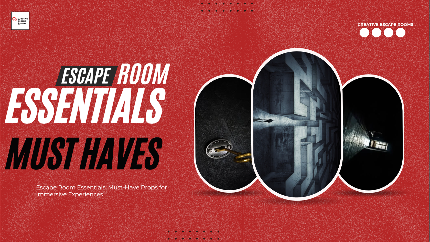 Les essentiels de l'Escape Room : des accessoires indispensables pour des expériences immersives