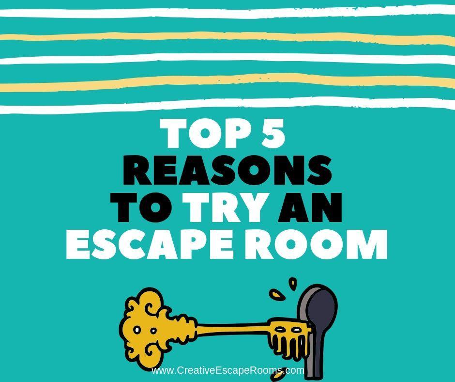 Cinq raisons d'essayer une salle d'évasion