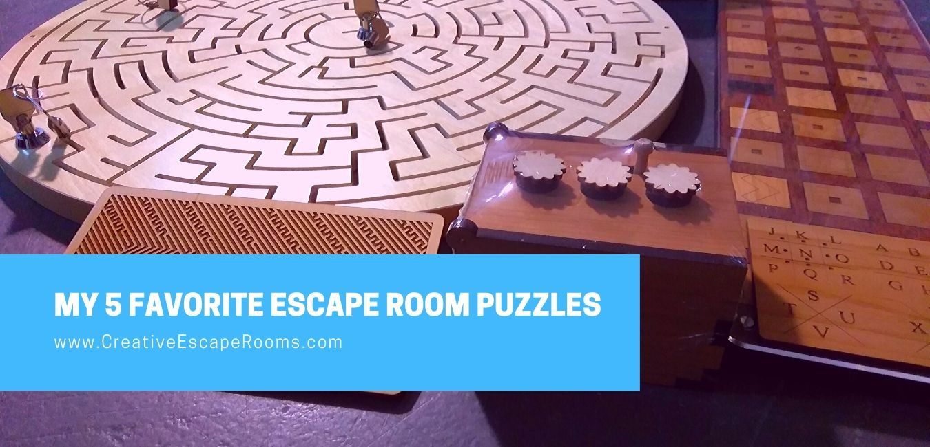 Mes 5 puzzles d'escape game préférés