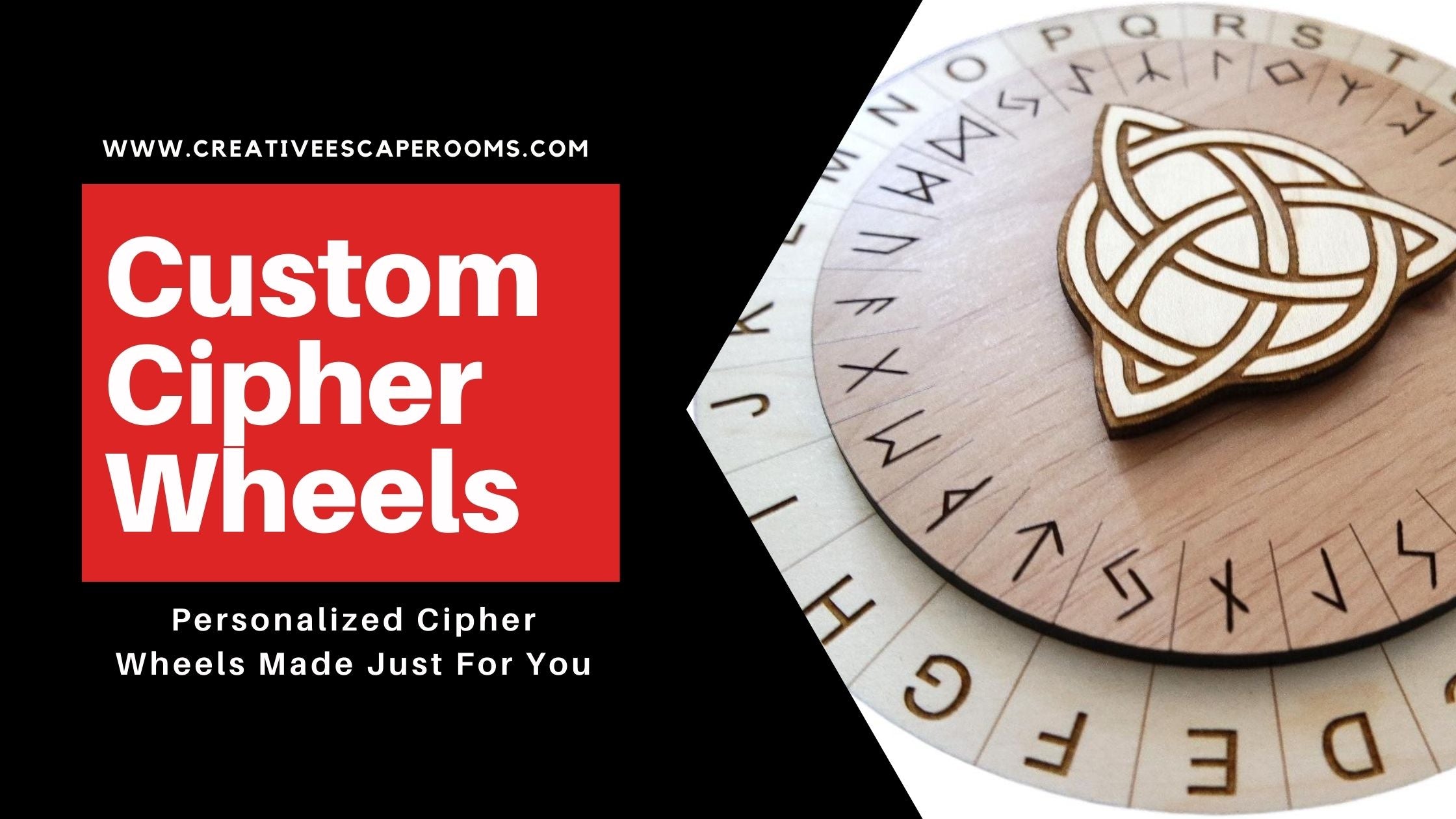 Personalized Cipher Wheel Custom Made For You