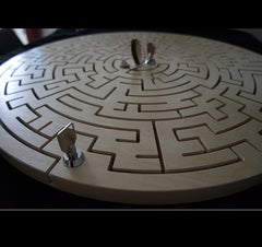 key maze puzzle for escape rooms