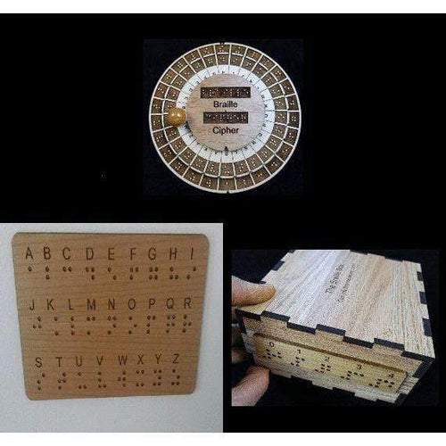 Ensemble Synergie Braille - Puzzle et accessoires pour salle d'évasion