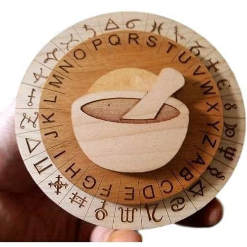 Mini Alchemy Cipher Wheel - Perfekt til Escape Room fødselsdagsfester