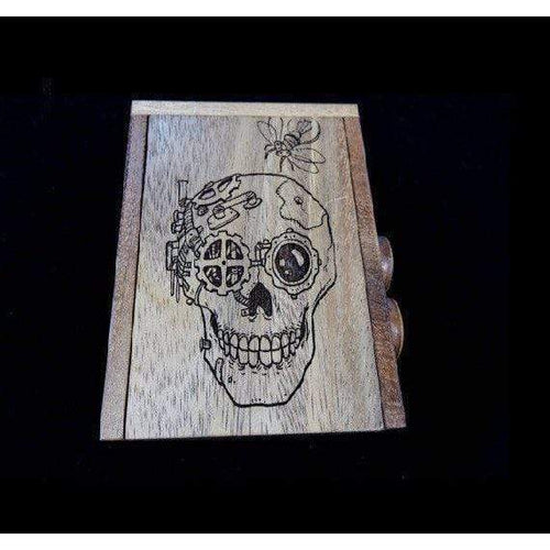 Overtime Puzzle Box Skull Model for Escape Rooms