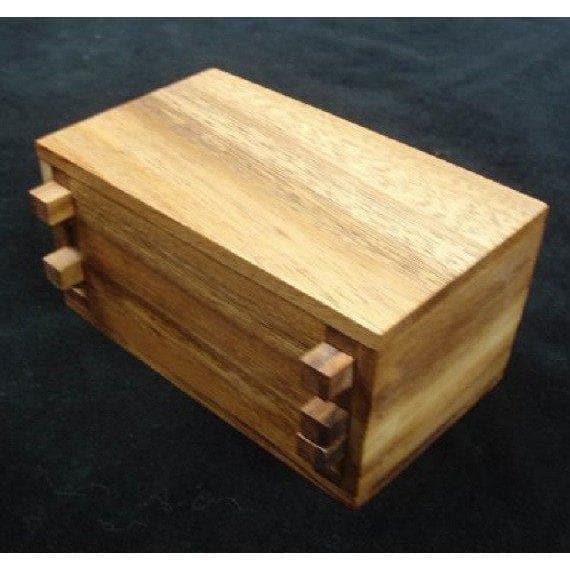Secret Lock Box - Escape Room Wood Puzzle Box