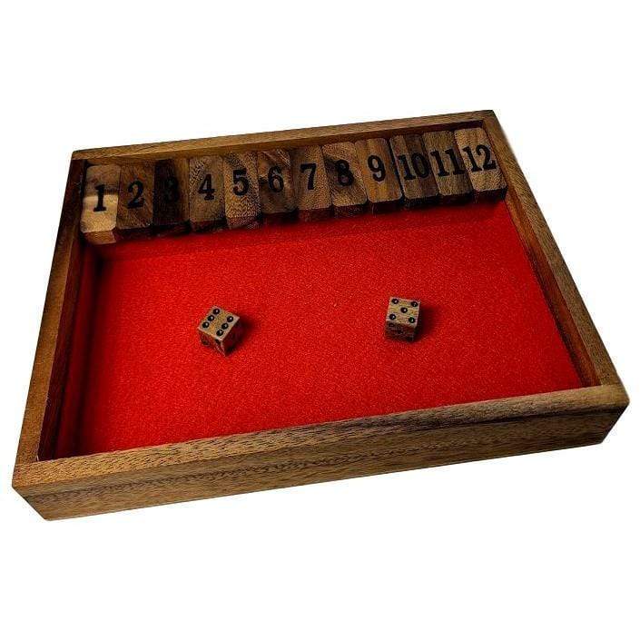 Shut the Box 12 – Ein lustiges Mathematikspiel für die ganze Familie –  Kreative Escape Rooms- Creative Escape Rooms