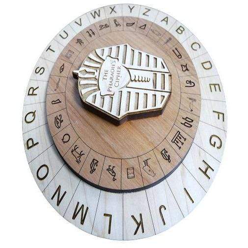 Printable Egyptian Hieroglyphs Cipher Wheel Disk Escape Room -  Sweden