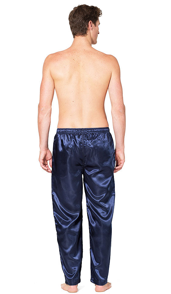 Men's Silk and Satin Charmeuse Lounge Pants - Pajama Shoppe