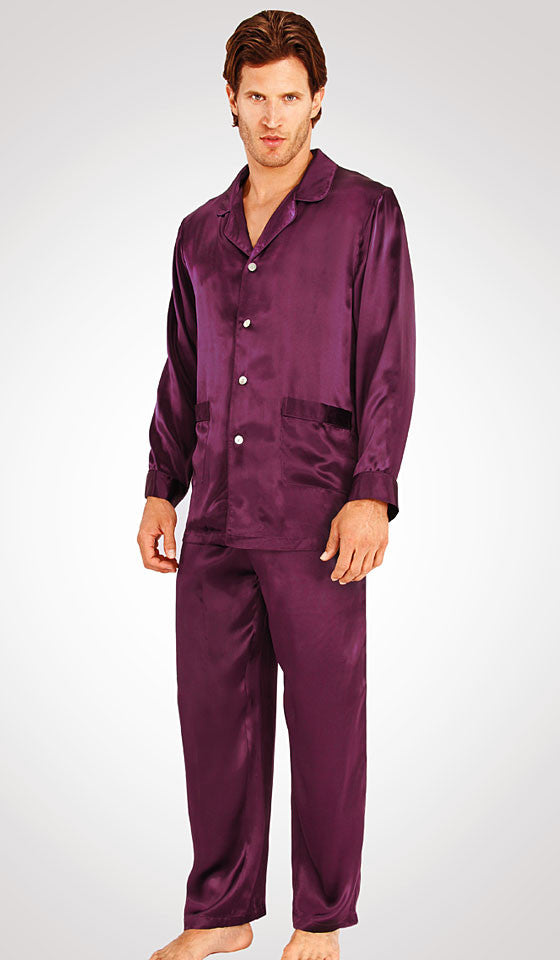 Men's Silk and Cotton Pajamas - Pajama Shoppe