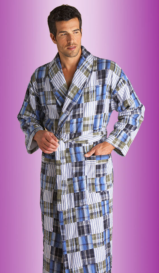 Men's Silk, Charmeuse, and Cotton Robes & Kimonos - Pajama Shoppe