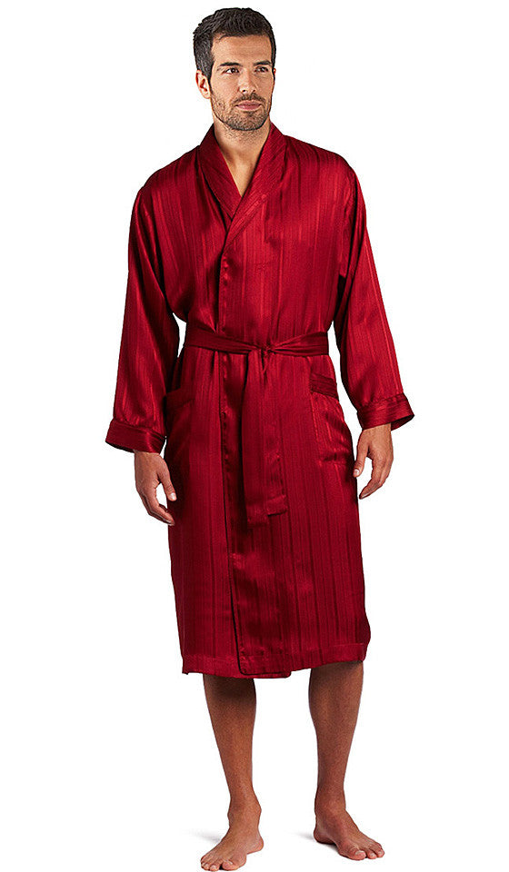 Men's Silk, Charmeuse, and Cotton Robes & Kimonos - Pajama Shoppe