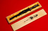 Handmade Damascus Japanese Dragon Samurai Tanto Sword W/ Collector Box