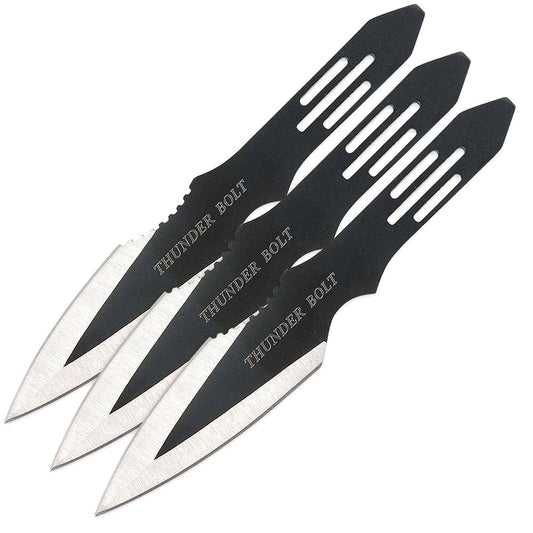 6 PC Professional Jack Ripper Throwing Knife Set 440 Stainless Steel with  Sheath