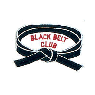 "Black Belt Club" Patch – SparringGearSet.com