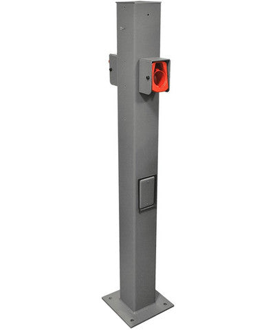Evr-Green® EVSE Pedestal Mounting Pole and Base, EVPED-2 ... leviton outlet wiring 