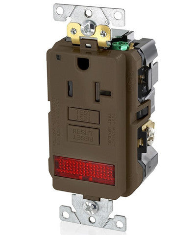 20A, 125V, Industrial Grade, Self-Test GFCI Receptacle, GFPL2-PL – Leviton