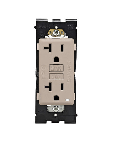 Renu 20-Amp Self-Test Tamper-Resistant GFCI Outlet, RGF20 – Leviton