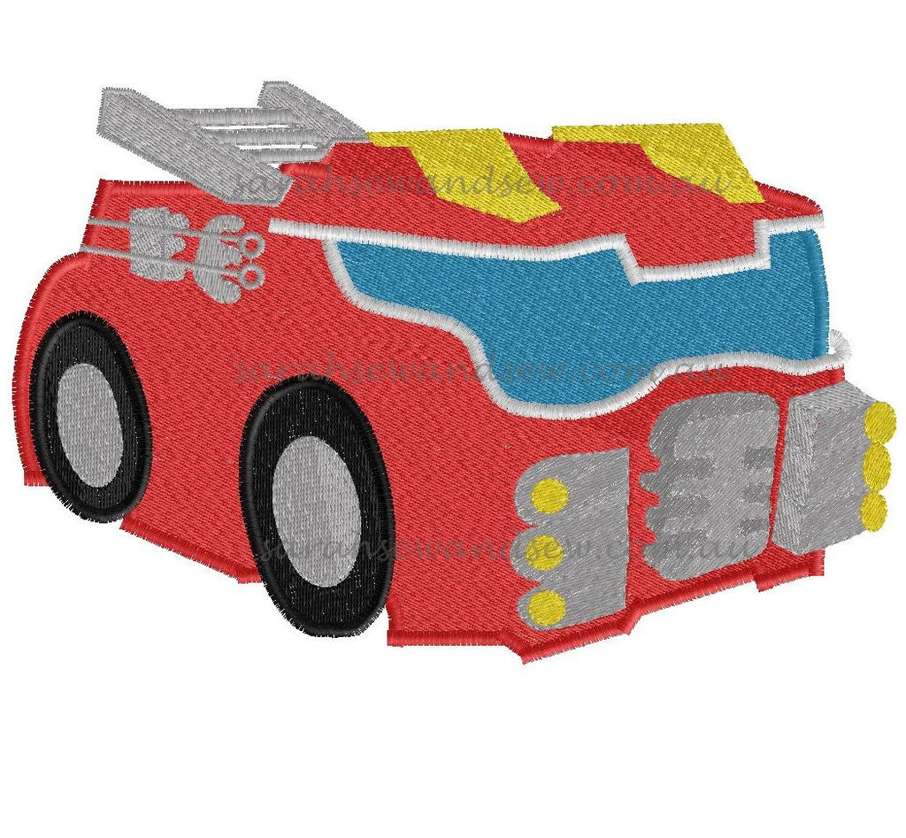 rescue bots fire engine