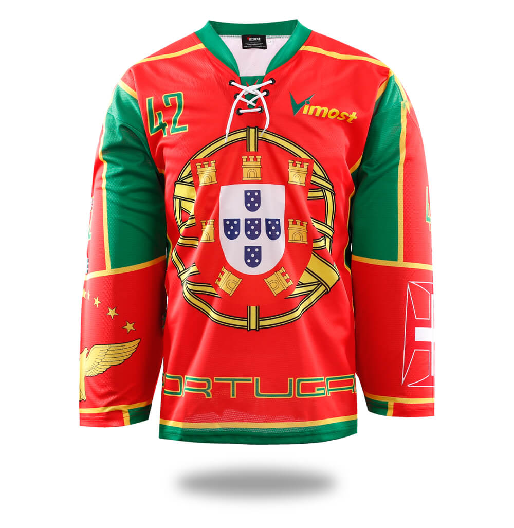 Product Red Portugal Ice Hockey Jersey 