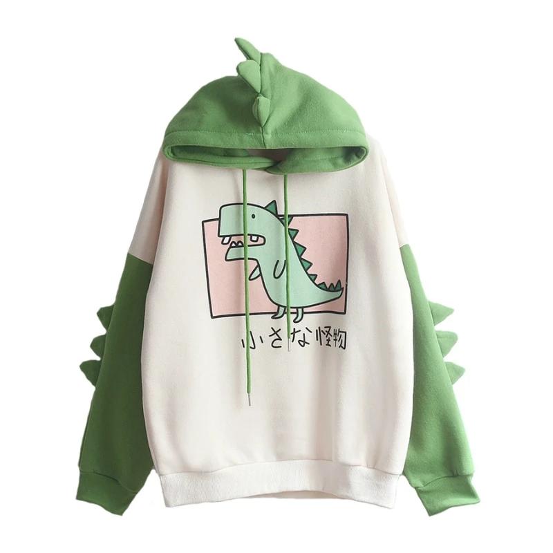 womens dinosaur hoodie