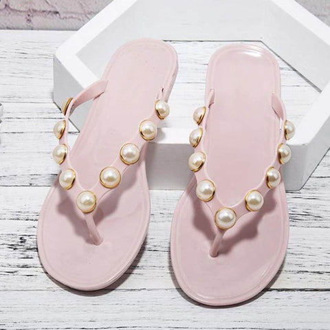 pearl flip flops
