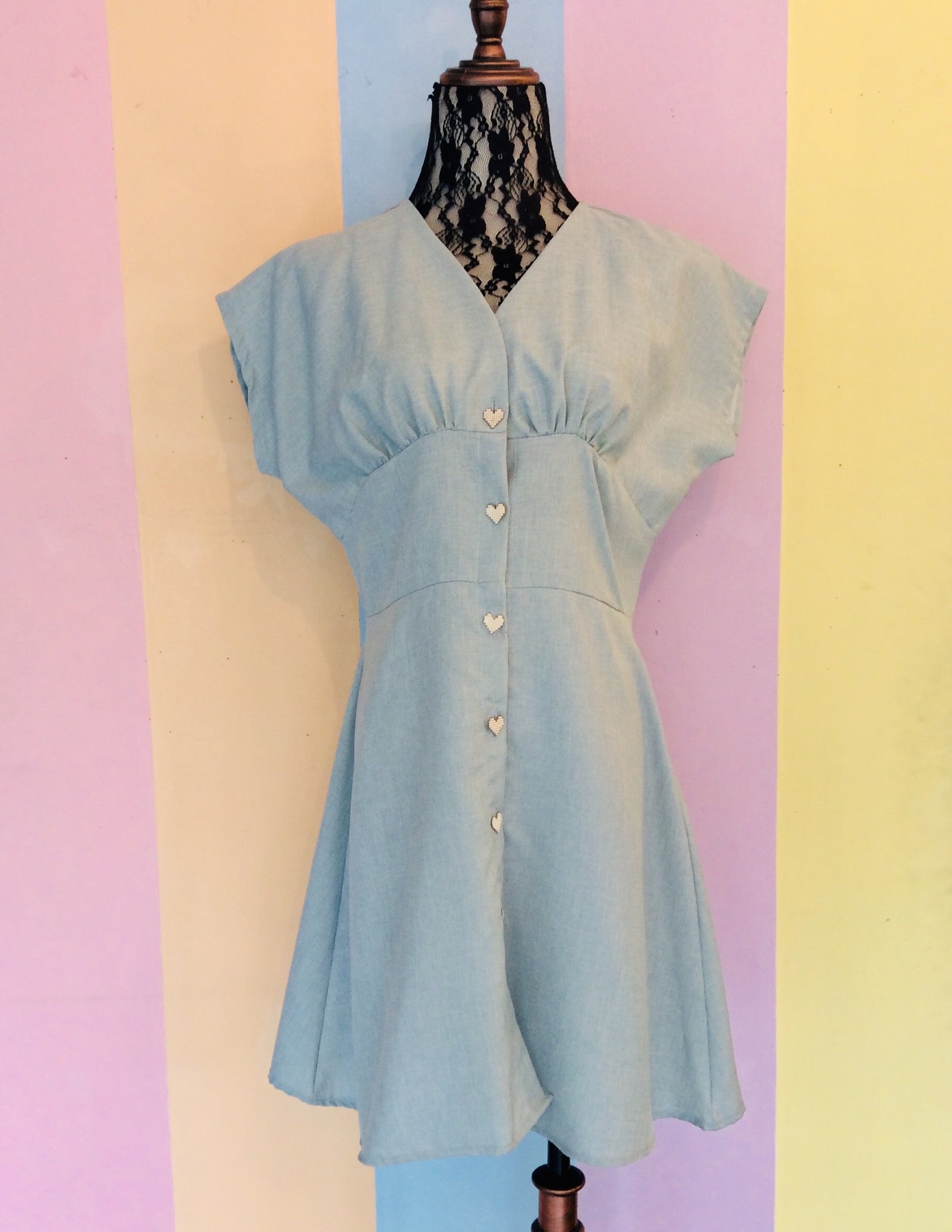 denim full dress