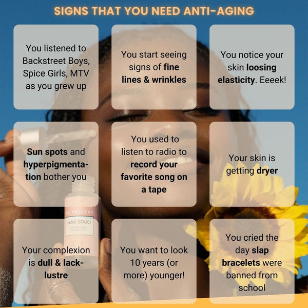 Signs that you need anti-aging